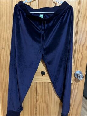 Honeydew Intimates Navy Velvet Joggers for Kids